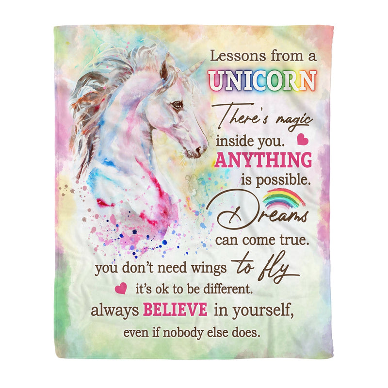 Unicorn blanket