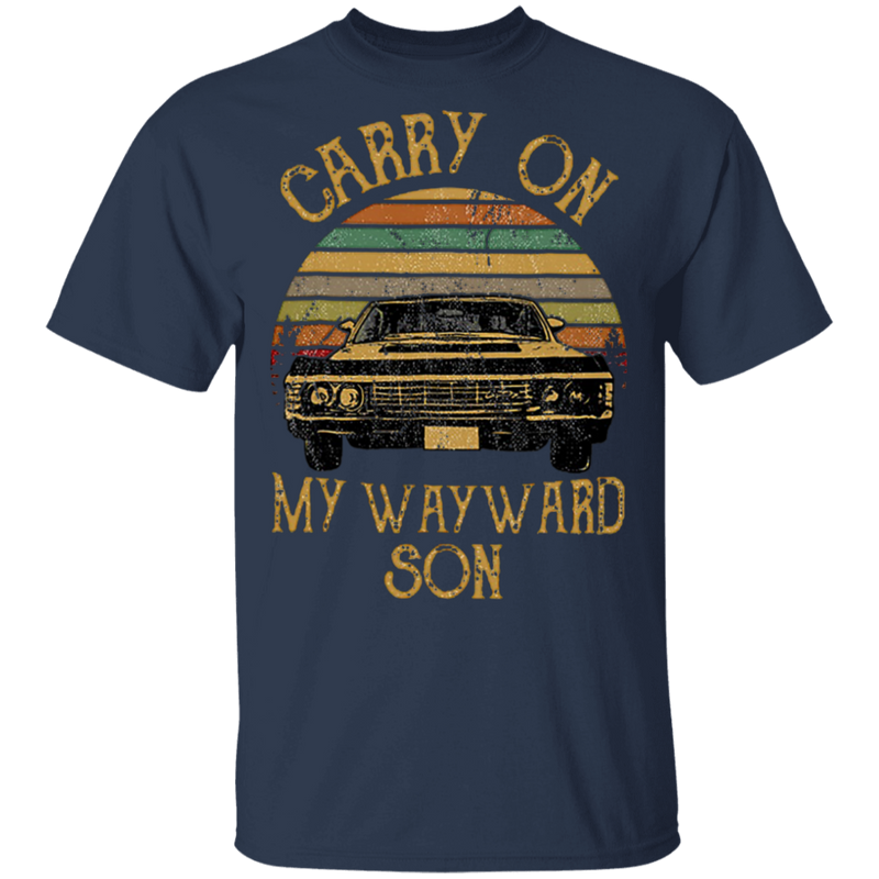 Carry On My Wayward Son Vintage Tee Gift T-Shirt