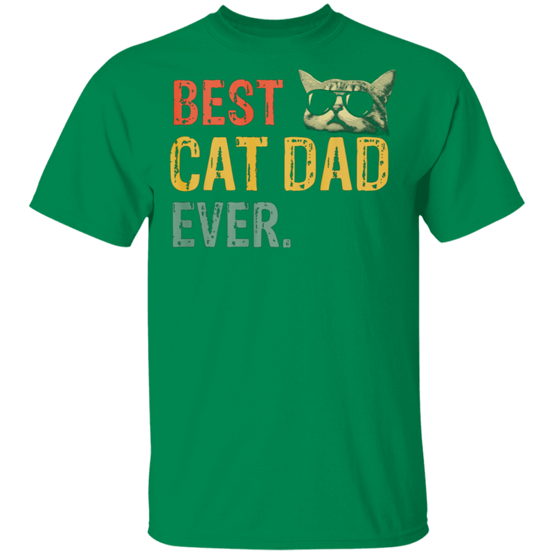Best Cat Dad Ever Cat Daddy Gif S T-Shirt