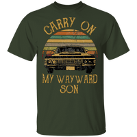 Carry On My Wayward Son Vintage Tee Gift T-Shirt