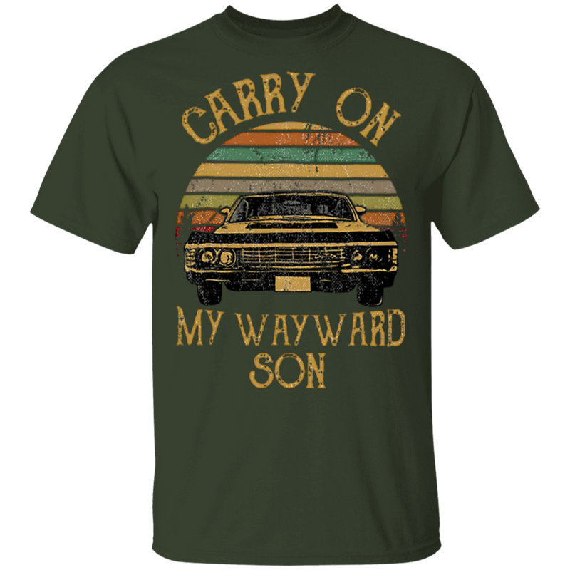 Carry On My Wayward Son Vintage Tee Gift T-Shirt