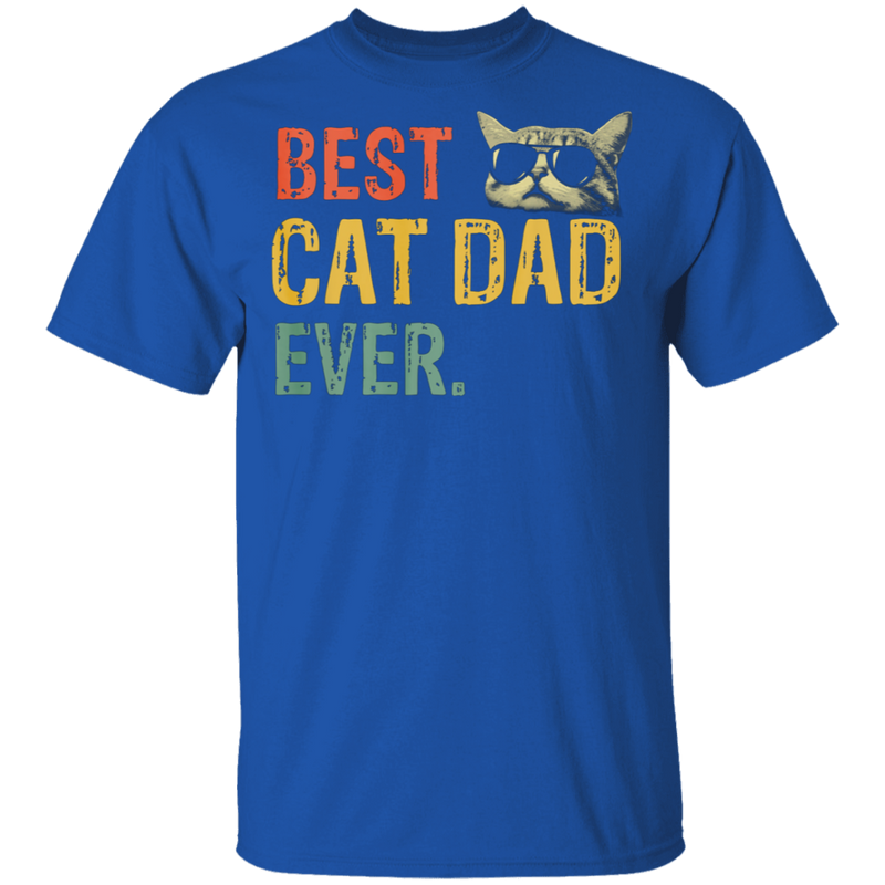 Best Cat Dad Ever Cat Daddy Gif S T-Shirt