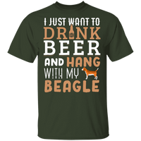 Beagle Dad Funny Father S Day Dog Lover Gift Beer T-Shirt