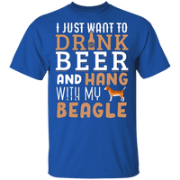Beagle Dad Funny Father S Day Dog Lover Gift Beer T-Shirt