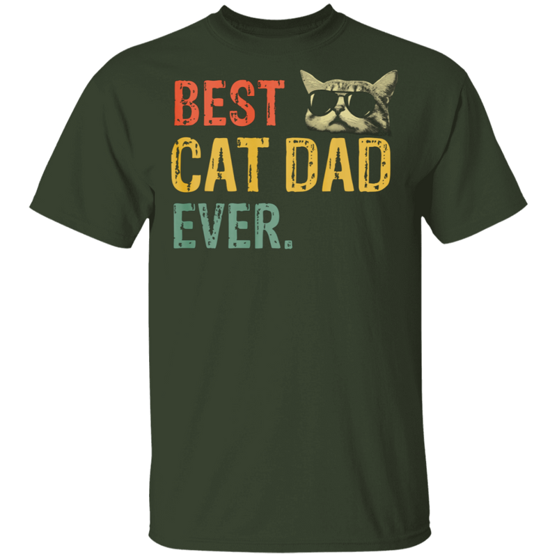 Best Cat Dad Ever Cat Daddy Gif S T-Shirt
