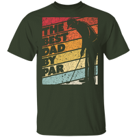 Best Dad By Par Retro Vintage Golf T-Shirt