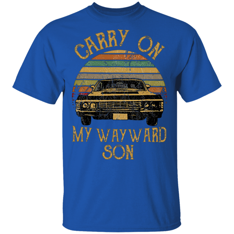 Carry On My Wayward Son Vintage Tee Gift T-Shirt
